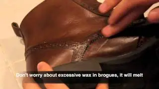 Shoe Care: How to Apply Sno Seal to Dress Boots