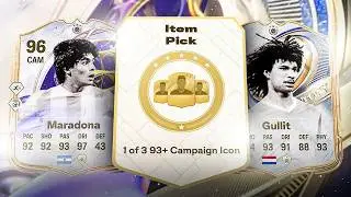 THIS IS WHAT I GOT IN MY 93+ CAMPAIGN ICON PICK! 🚀 #eafc26