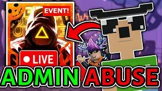 INK GAME ADMIN ABUSE RIGHT NOW!!! (New Halloween Update Live)