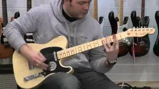 Fender 60th Anniversary Telecaster - Blonde - Demo