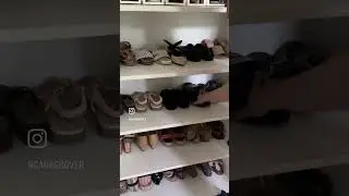 Organise My Shoe Cupboard With Me 👠 // My Footwear Collection