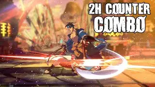 [GGST ver.1.13] Baiken 2H Counter Midscreen to Corner