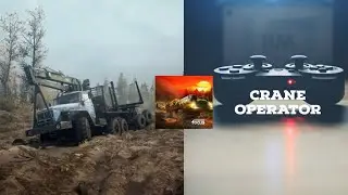 Mudrunner android | Mudrunner misson 6 | Mudrunner game for Android | Mudrunner Crane operator