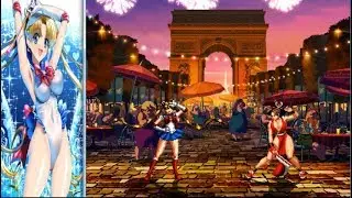 [MUGEN KOF] Memorial Code Alice - Usagi Tsukino[Sailor Moon] vs Women Fighters Team
