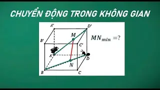 Bài số 18: Cách giải toán thực tế Vecto Lớp 12-Bài toán chuyển động trong không gian - Dạng 5(tiếp)