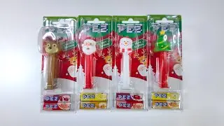 PEZ Christmas Candy Dispensers Unboxing