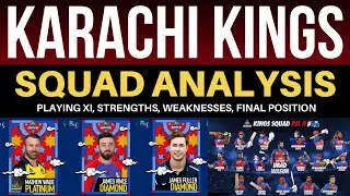 KARACHI KINGS PSL 8 SQUAD ANALYSIS | Karachi Kings PSL 2023 Full Squad | HBL PSL 2023 | PSL 8 Draft