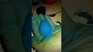 #letsmake #easter #rainbow #eggs #bathbombs part 7 #molding #blue