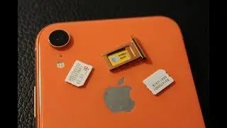 iPhone XR Comment installer et retirer la carte SIM