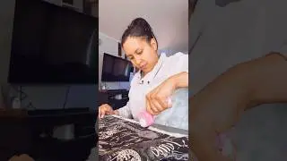Batch Cutting 👝🎫 #sewing #sewingpatterns #sewingmachine #travelaccessories #vacationaccessories