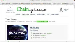Bitconnect, Chain.Group 500.00%+ Bitcoin Profits ♕ $1,000.00+ ♕ Payouts Daily In Just 4.5 Months!