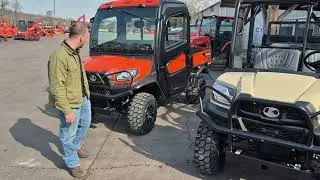 NEW Kubota RTV X2 Cab and X4 Utility Vehicles now available at C.H. Waltz Sons.