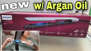 Philips Hair Straightener BHS520/03 w/ Argan Oil Infused and ThermoShield Technology