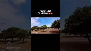 Power loop training - Fpv drone #speedybeemasterhd #djiintegra #radiomasterboxer #fpvlife
