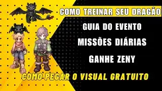 Ragnarok Latam: Guia do Evento como treinar seu dragão! Complete missões diárias e receba um visual!