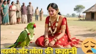 तोता और लड़की की कहानी#viralvideo#youtubevideo 