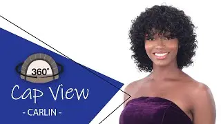 [Cap View] Shake-n-go Remy Human Hair Saga Wig  - CARLIN