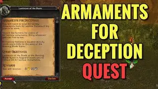 Armaments For Deception Quest (WoW TBC)
