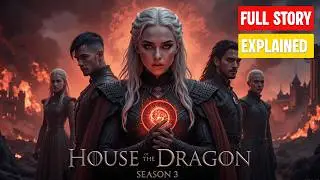 House of the Dragon Season 3 | Full Story Explained | Targaryen War | Dragon Fights