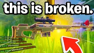 so this sniper BREAKS Fortnite...