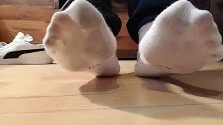 ASMR: dirty worn pedsocks. Foot Reflexology (I'm Boy)