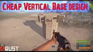 Rust Vertical Solo / Small Clan Base Design (2016)