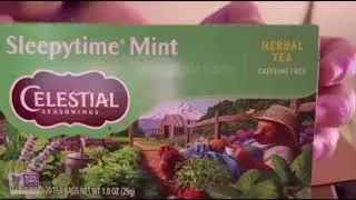 Another ASMR Celestial Seasonings Herbal Tea Unboxing