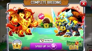 Dragon City: Corrupted Metal Dragon vs Corrupted Flame Dragon [EXCLUSIVE BREEDING] 😱