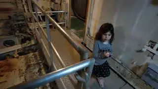 Inside an old submarine at a Haifa museum