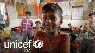Helping Rohingya Refugee Children Learn, Play and Heal | UNICEF USA