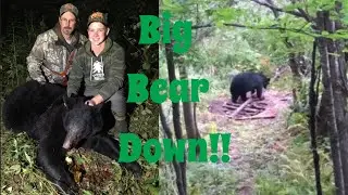 Jaron's bear hunt with Snowbelt Custom Outfitters