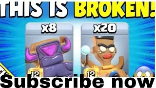 20 x Ram Riders = BROKEN!BEST TH17Attack Strategy (Clash of Clans)
