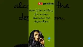 Bob Marley Quotes ( 3 Quotes about  Herb 🌿) #bobmarley #reggae #herbs #marleybrothers #bobmarleyquot