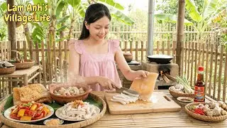 Harvesting And Cooking Vlog 32: Cooking Dishes Made from Pork Skin with Lam Anh