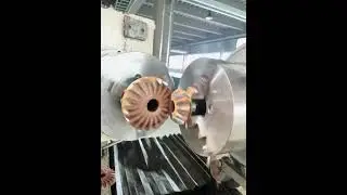 Bevel Gear Mesh Testing #mechanic #engineering #gears #gearmanufacturing  #gearboxes #tractorparts