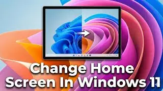 How to Personalize Your Windows 11 Home Screen/Wallpaper | Wallpaper  कैसे बदले Windows में।।