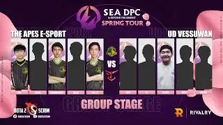 The Apes E-Sport vs UD Vessuwan - DPC SEA 2021/22 Tour 2: Division II - Group Stage - B03