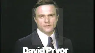David(Hampton)Pryor [Democratic] 1974 Campaign Ad 