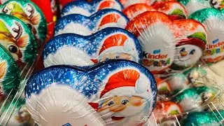 The Best 2025 Kinder Surprise/ Relaxing Unpacking ASMR 