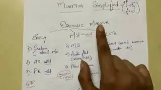 Murmur simplified ✌️ pyq high yield ✌️ NEET PG , FMGE