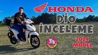 Honda Dio 110 cc İnceleme Videosu | 2024 Model | Az yakar, Çok gider.