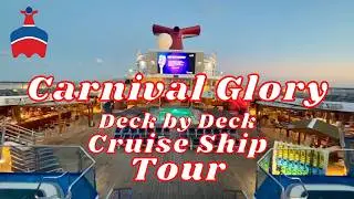 Carnival Glory Deck by Deck Cruise Ship Tour