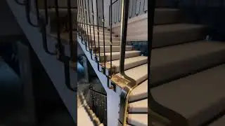 #shorts 𝗚𝗮𝗿𝗱𝗲 𝗰𝗼𝗿𝗽𝘀 𝗲𝘀𝗰𝗮𝗹𝗶𝗲𝗿 #share #shortvideo #viral #stairs #doors #ferforge #ديكورات #decor