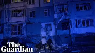 Footage shows aftermath of Russian shelling in Kherson
