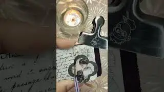 Mini Traveler Notebook TN Journal EP. 10 Black and White #asmr #minijournal #collage