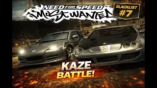 NFS Most Wanted Blacklist 7 &ndash; Kaze & the CLK500 High-Speed Battle! | MW 2005 Gameplay