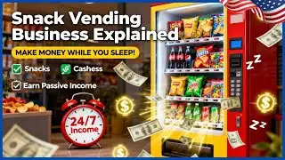 How to Start Snack Vending Machine Business 2026 [From $0 to $5K/Month Startup Guide Passive Income]