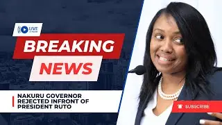 Nakuru Governor Susan Kihika gets booed  by Nakuru residents infront of President William Ruto.