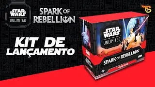 ABRI 3 Kits PreRelease Star Wars Unlimited Spark of Rebellion - Unboxing + Dicas!