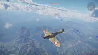 War Thunder; Spitfire&nbsp;Mk&nbsp;Vb/trop; LaGG shot down😁